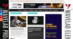 Desktop Screenshot of futuremusic-es.com